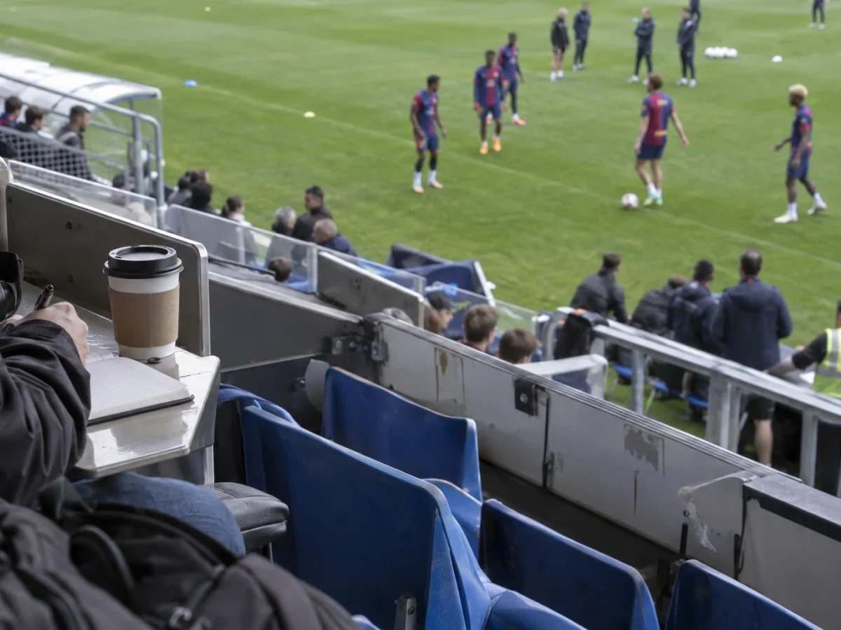 De Jong trente delvis med Barcelona-troppen før Getafe-kampen